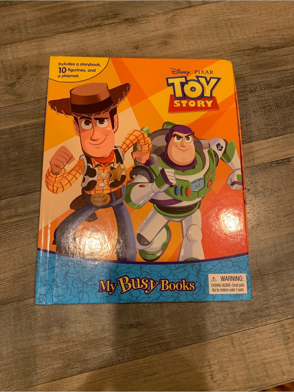 Toy Story My Busy Books - Orange & Blue Kids Playset